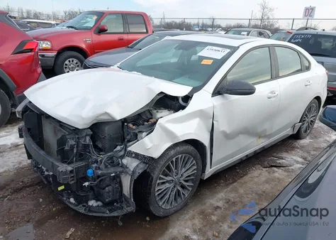 2022 Kia Forte Gt-Line from USA, damaged, VIN 3KPF54AD7NE511692